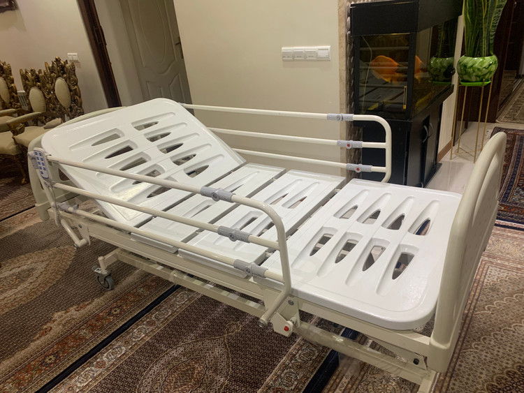 تخت بیمارستانی سه شکن برقی