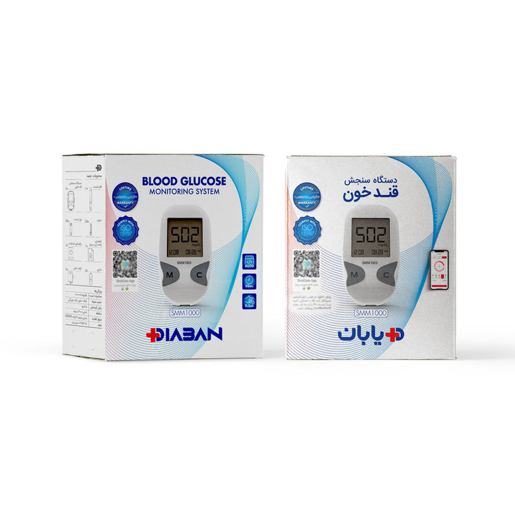 دستگاه تست قند خون دیابان مدل SMM 1000 (بدون نوار)